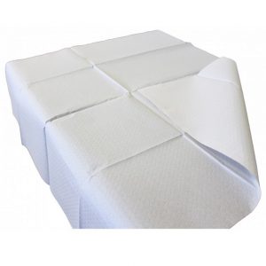 Mantel de papel color blanco